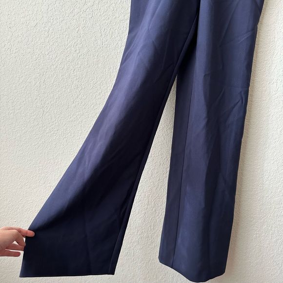 NWOT LIKELY Spaghetti Strap Straight Leg Jumpsuit in Blue - Picture 3 of 11